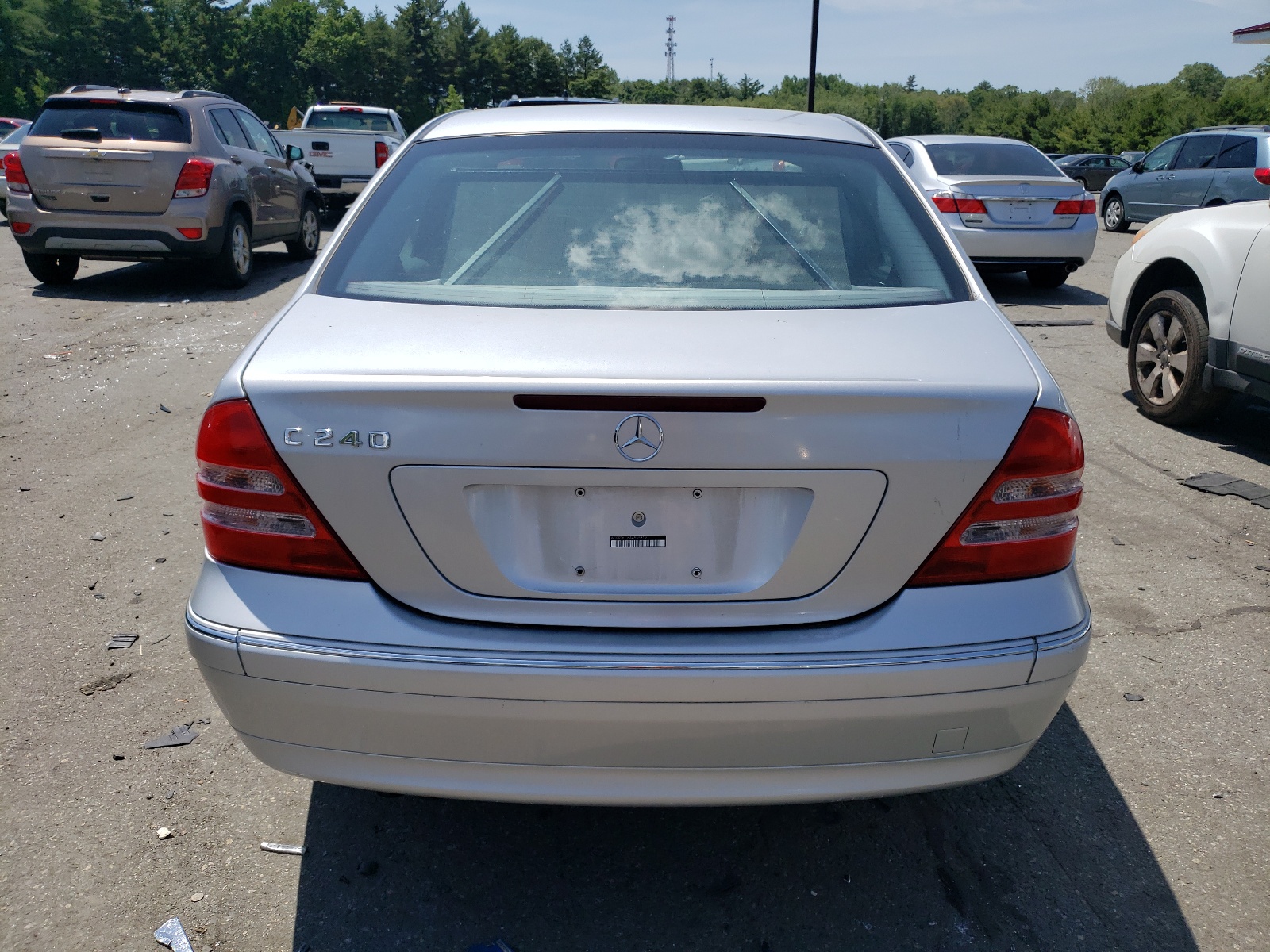 WDBRF61J64A565819 2004 Mercedes-Benz C 240
