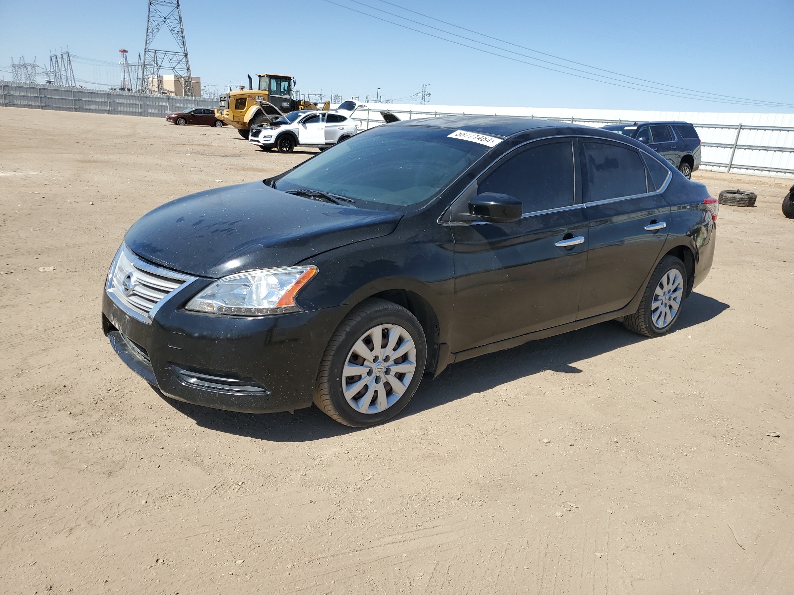 2014 Nissan Sentra S vin: 3N1AB7AP9EY312885