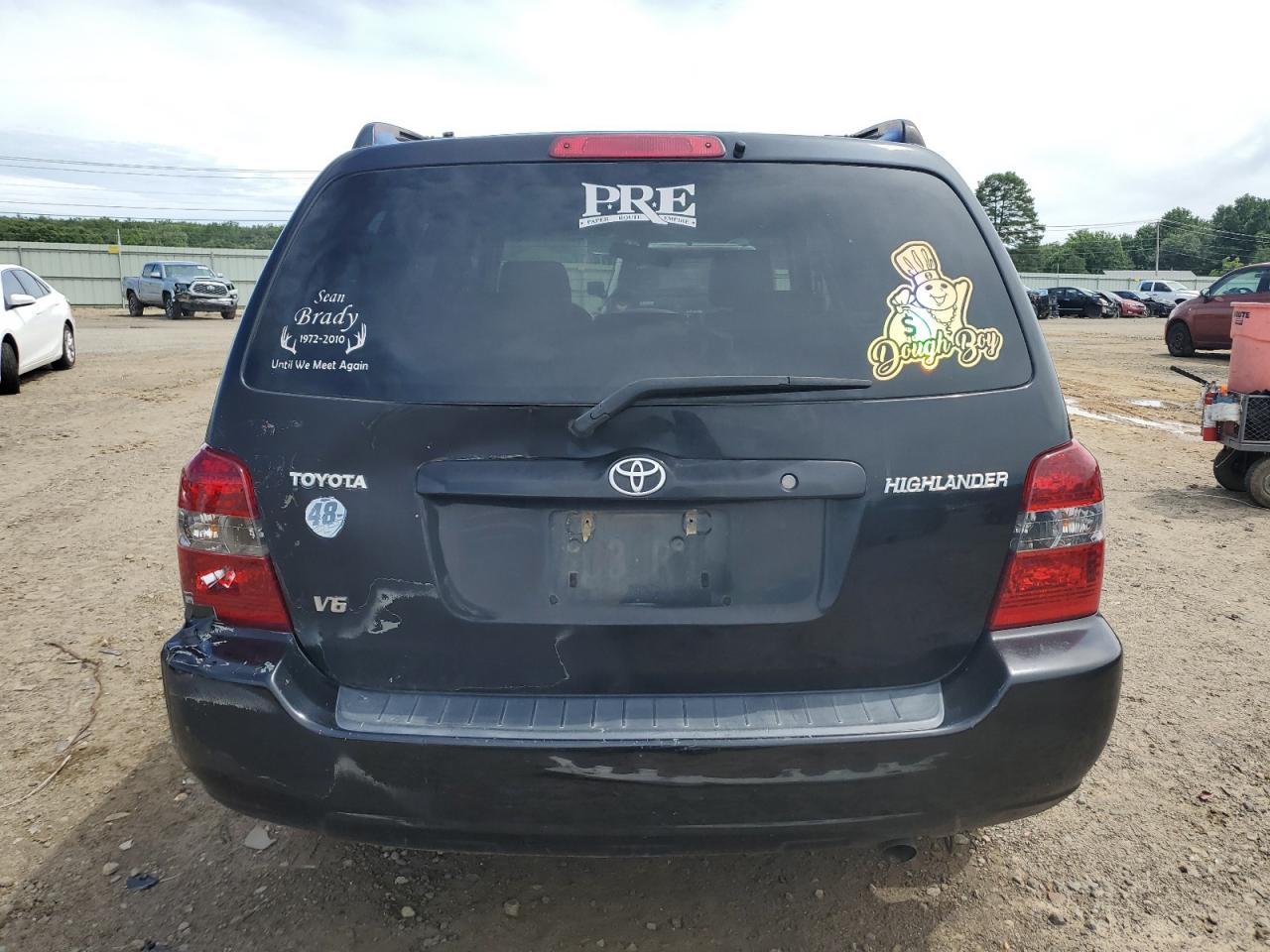 2005 Toyota Highlander Limited VIN: JTEDP21A350061166 Lot: 60514474