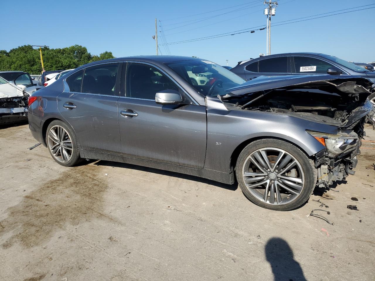 2014 Infiniti Q50 Base VIN: JN1BV7AP7EM684515 Lot: 60301054