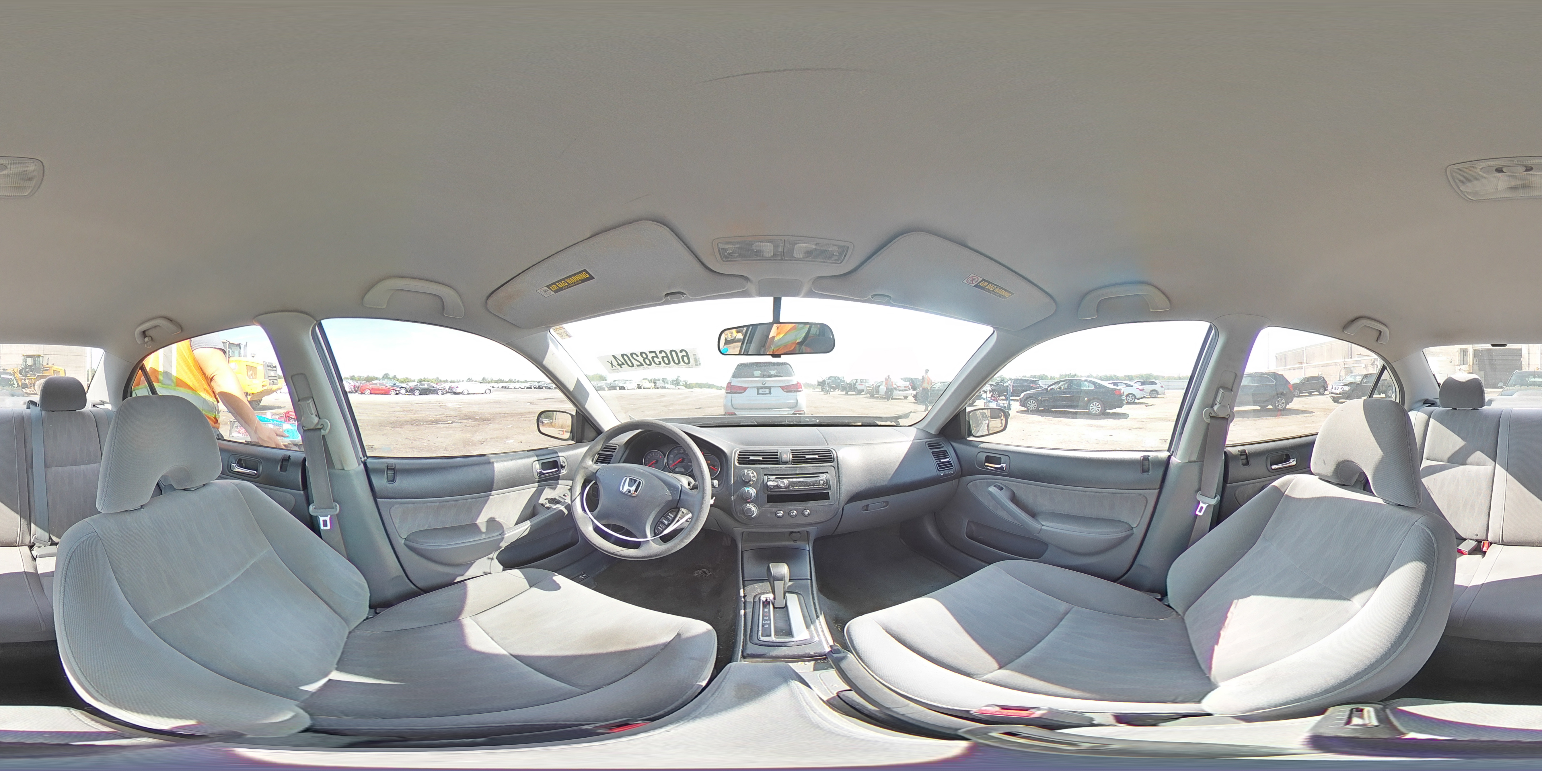 2003 Honda Civic Lx VIN: 2HGES16583H552646 Lot: 60658204