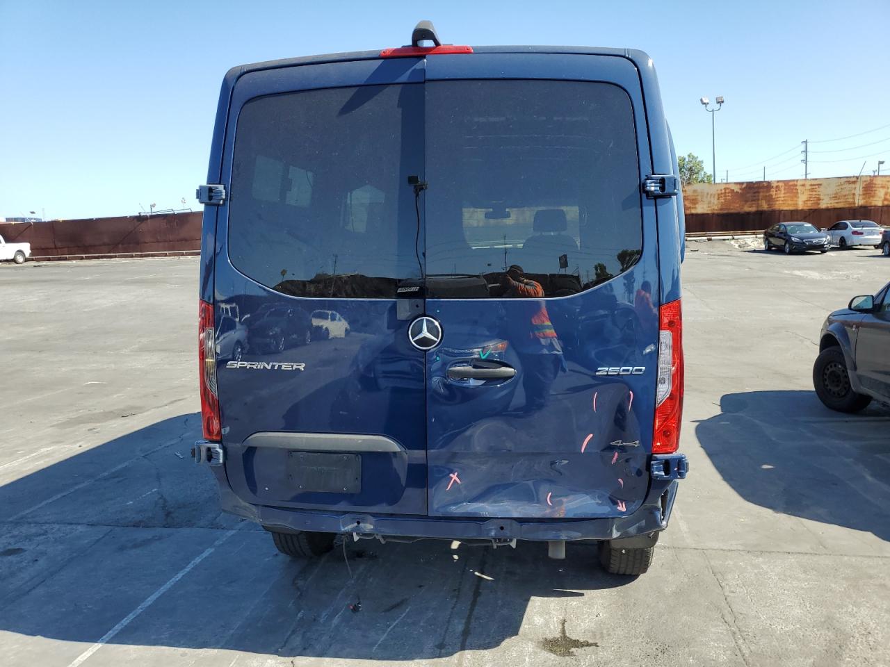 2021 Mercedes-Benz Sprinter 2500 VIN: W1W4EBVY9MT076418 Lot: 60857364