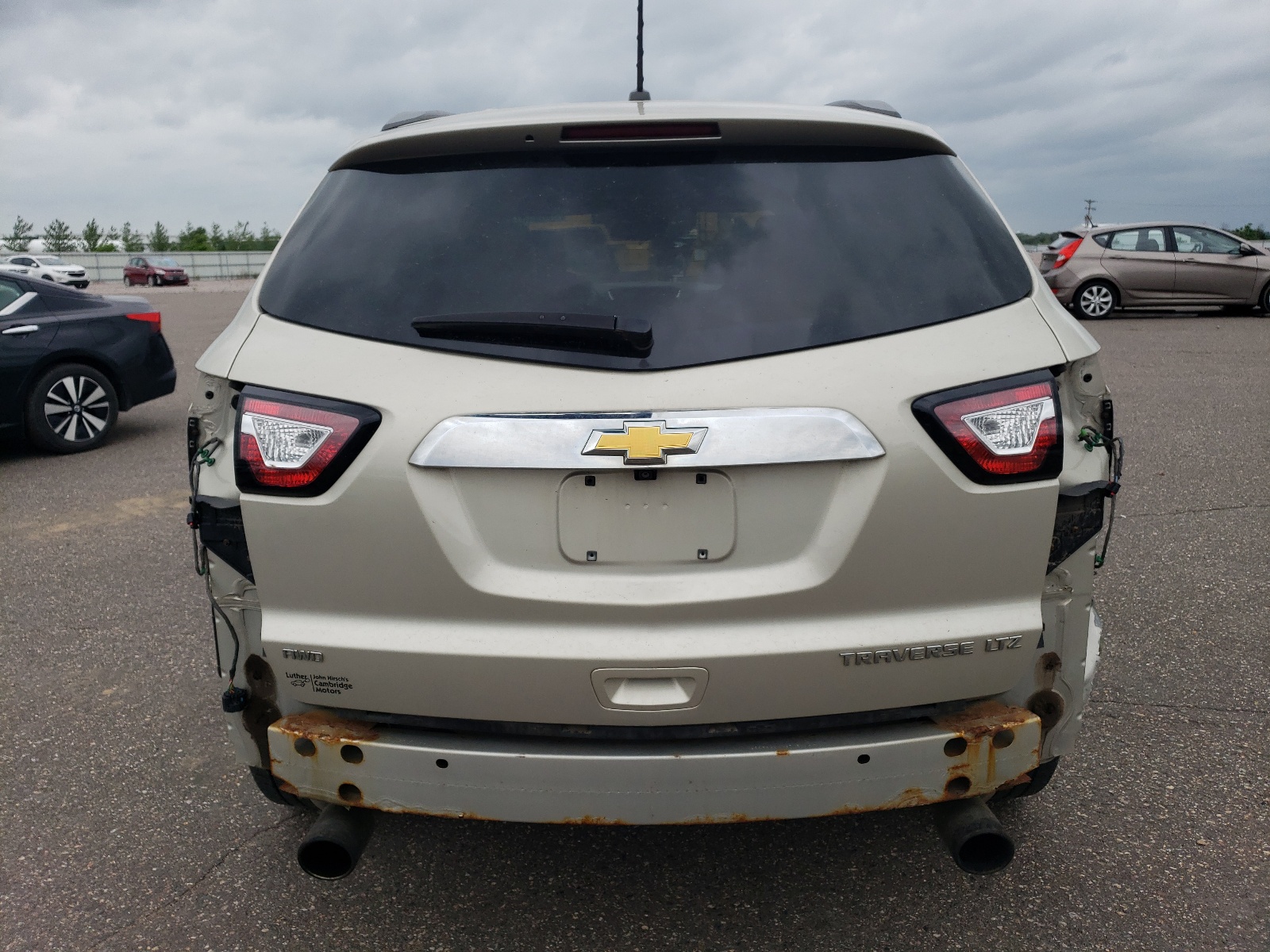 1GNKVJKD6EJ307777 2014 Chevrolet Traverse Ltz