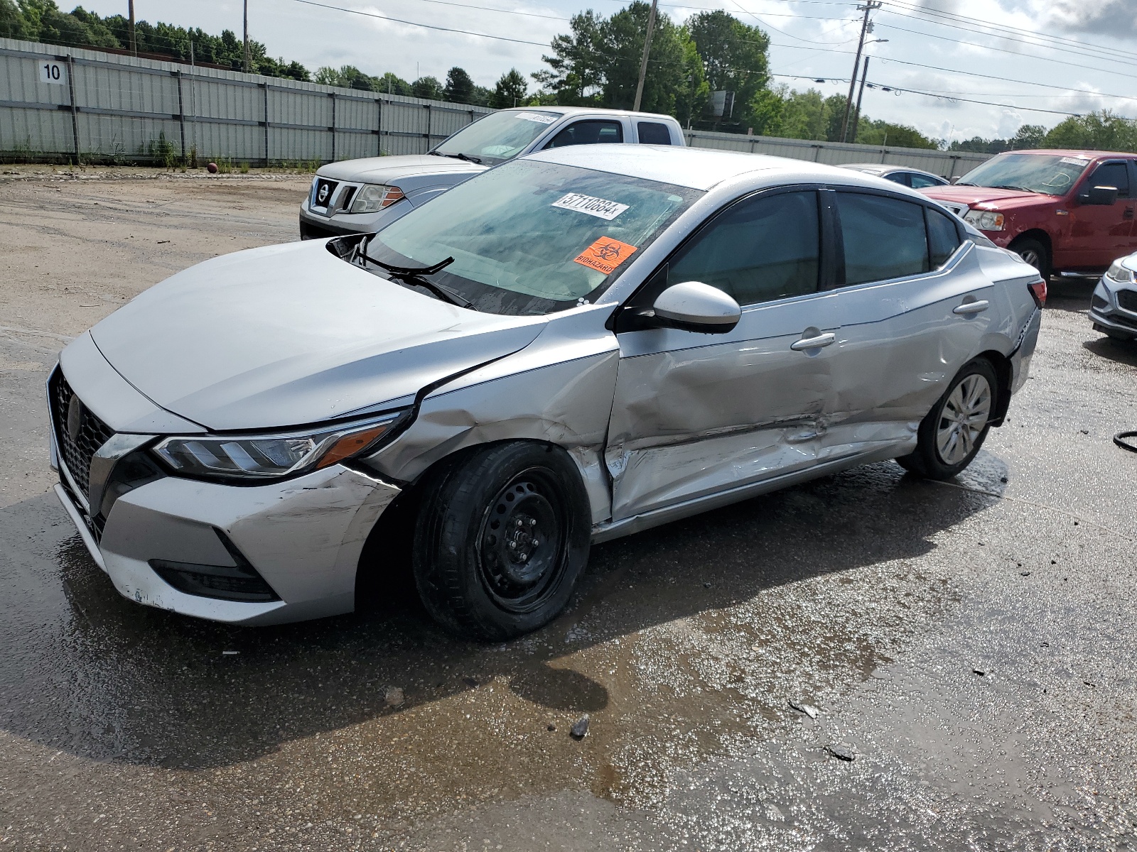 2020 Nissan Sentra S vin: 3N1AB8BV5LY268853