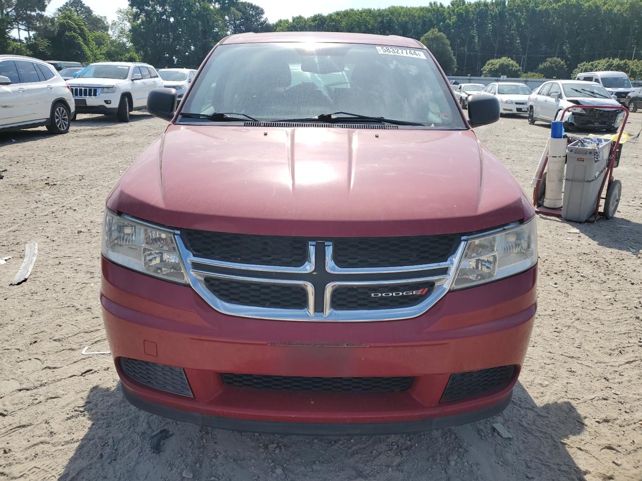 2013 Dodge Journey Se VIN: 3C4PDCAB6DT537839 Lot: 58327744