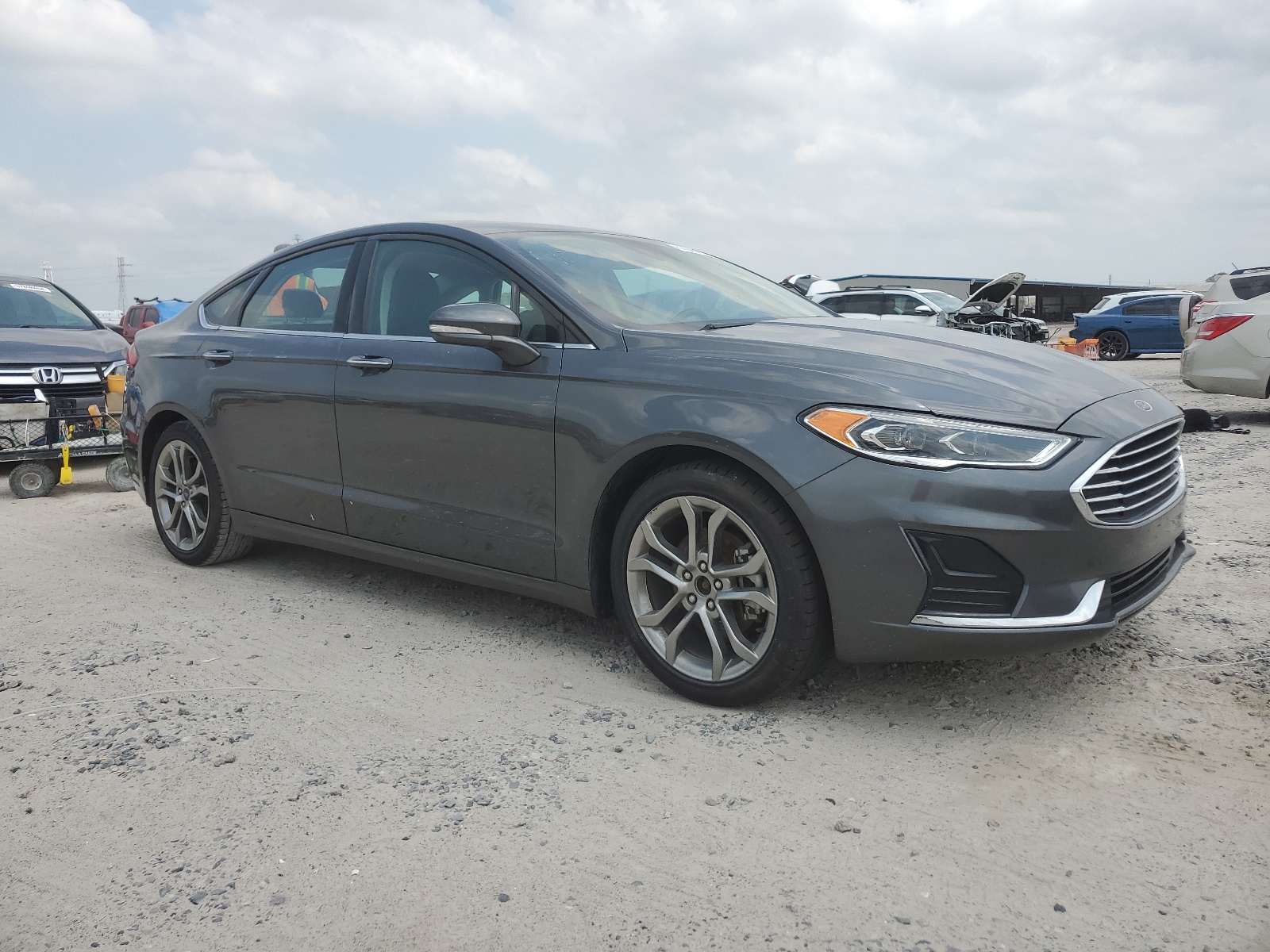 2020 Ford Fusion Sel vin: 3FA6P0CD4LR136792