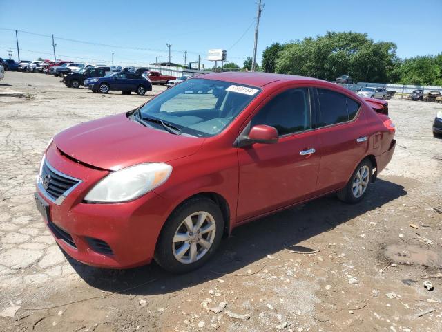  NISSAN VERSA 2014 Red