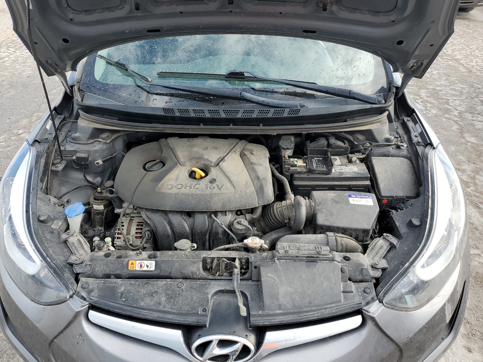 KMHDH4AE0GU619790 2016 Hyundai Elantra Se