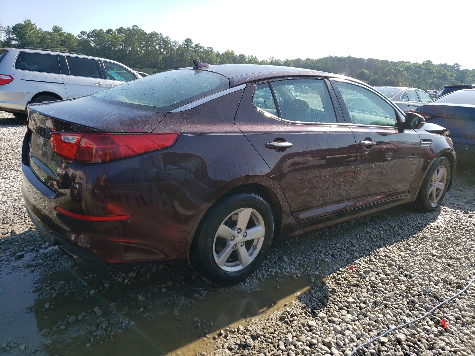 2015 Kia Optima Lx vin: 5XXGM4A76FG440270