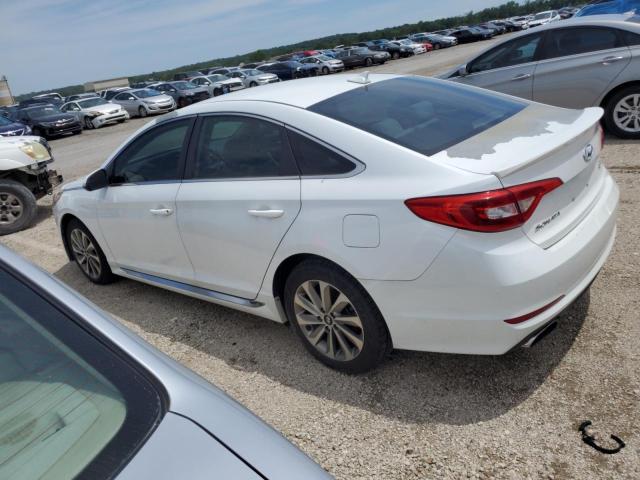 Sedans HYUNDAI SONATA 2015 Biały