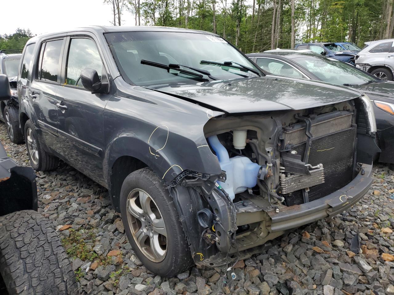 2012 Honda Pilot Exl VIN: 5FNYF4H58CB081652 Lot: 58111924