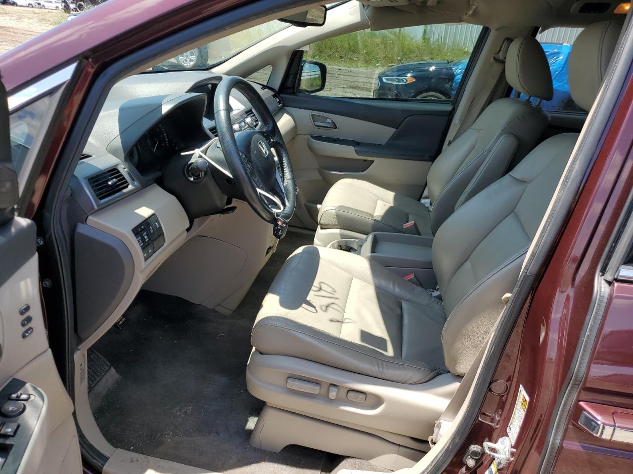 2011 Honda Odyssey Touring VIN: 5FNRL5H92BB028188 Lot: 60091294