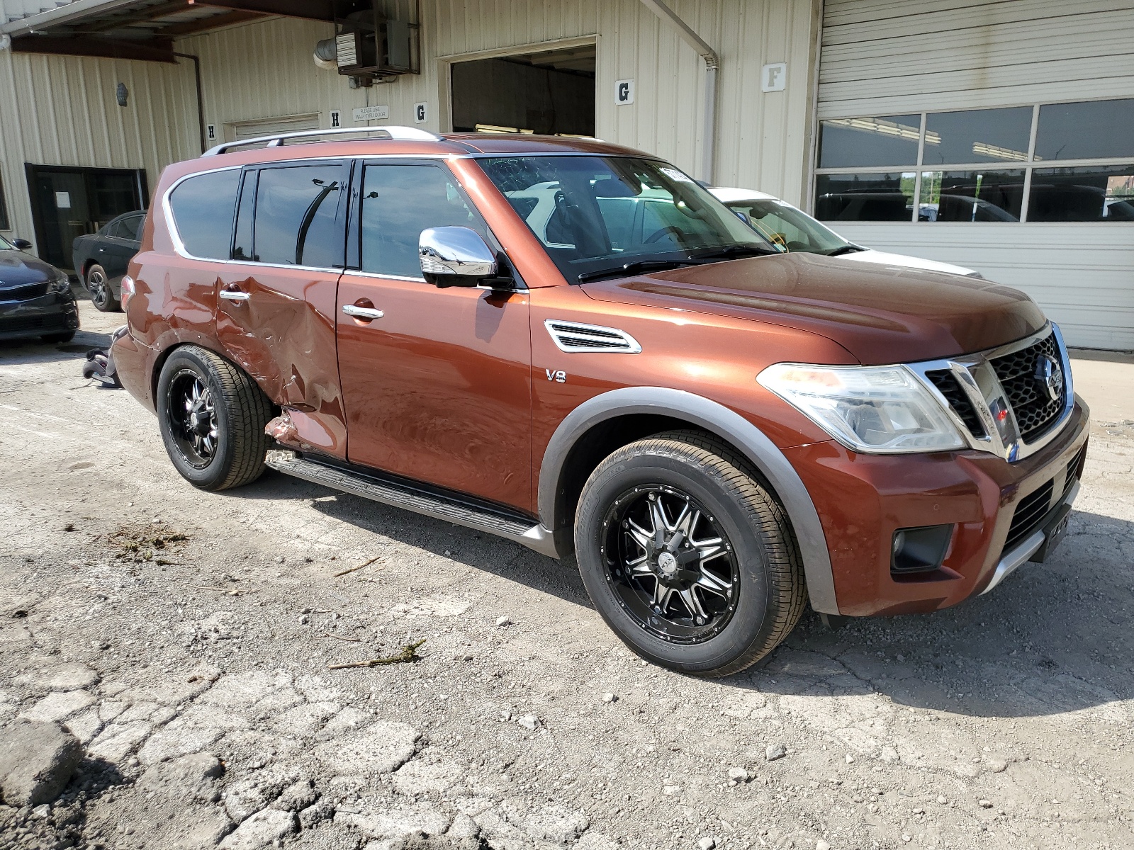 JN8AY2NF0H9701615 2017 Nissan Armada Platinum