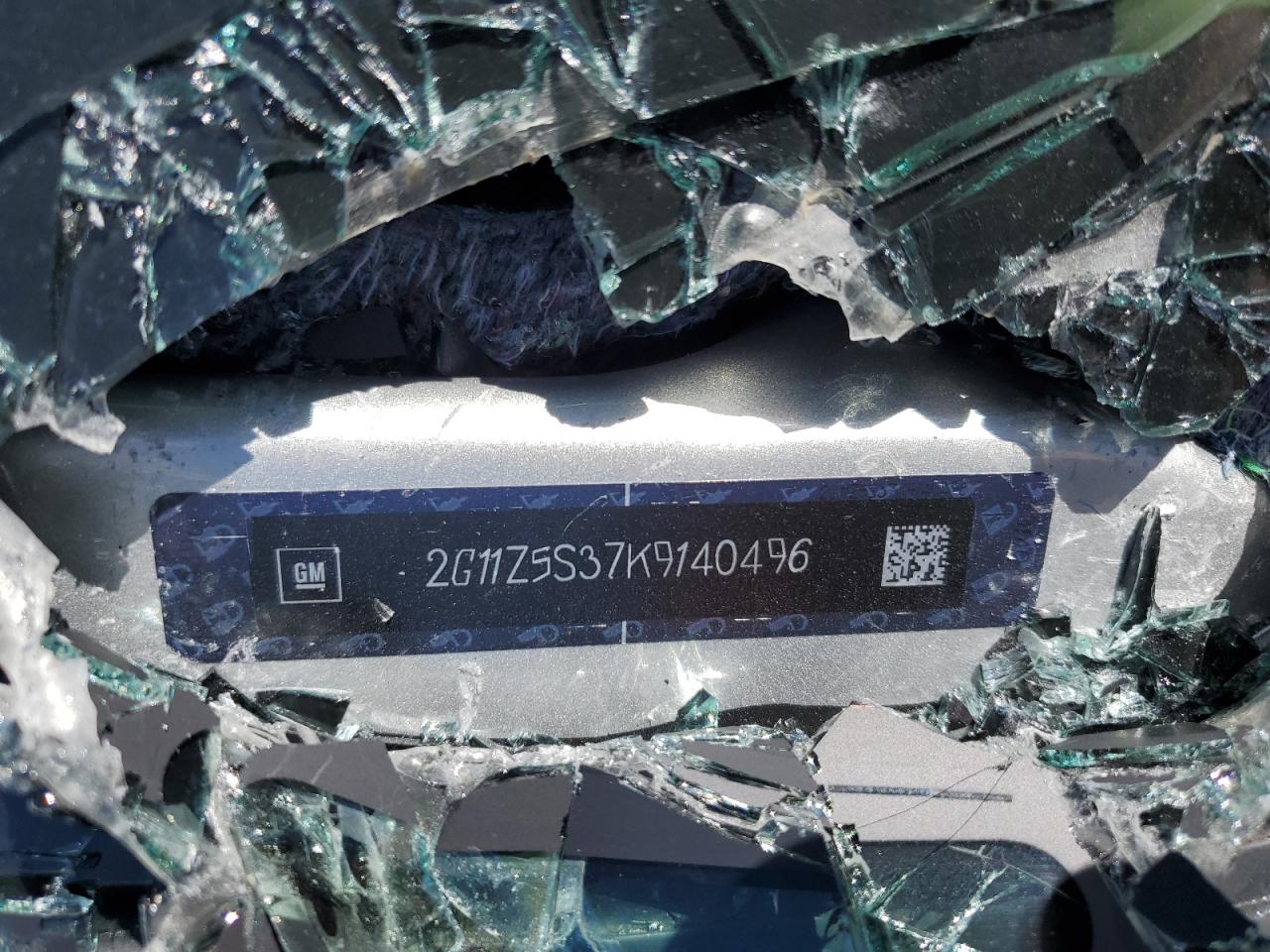 2019 Chevrolet Impala Lt VIN: 2G11Z5S37K9140496 Lot: 57844674