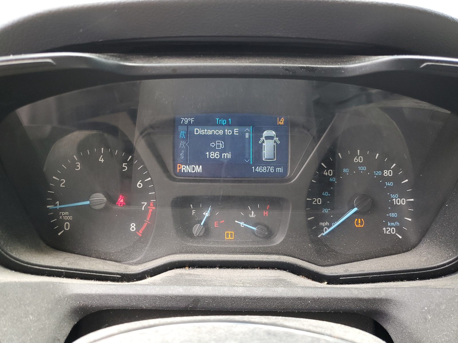 1FTYR2CM7FKA73589 2015 Ford Transit T-250