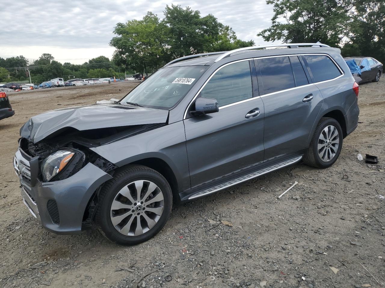 2019 Mercedes-Benz Gls 450 4Matic VIN: 4JGDF6EE6KB236081 Lot: 59818764