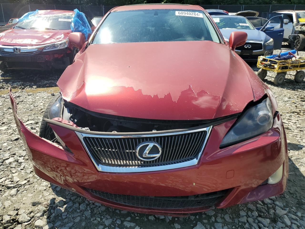 2006 Lexus Is 250 VIN: JTHCK262562008375 Lot: 60940284