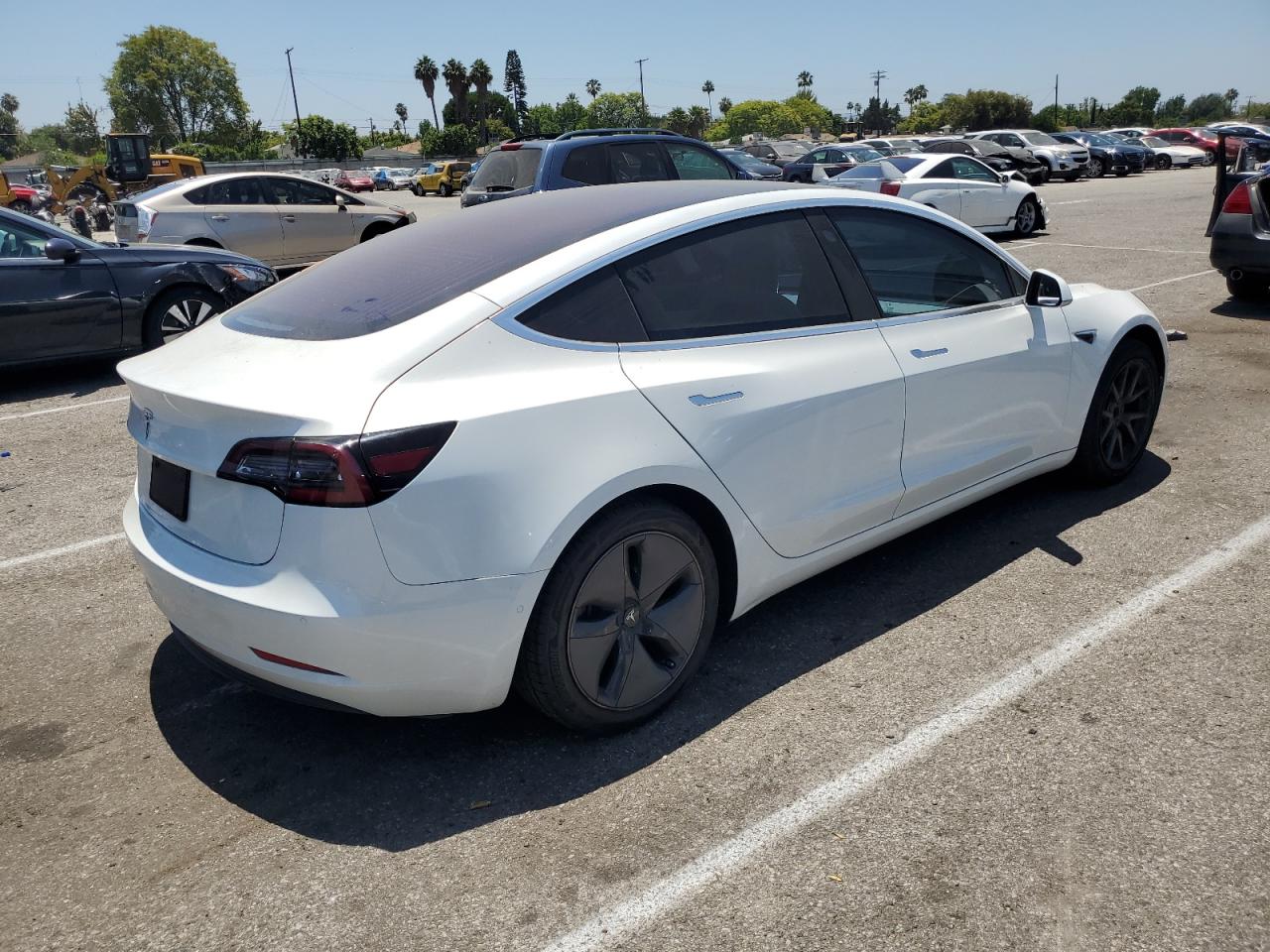 VIN 5YJ3E1EA3LF718203 2020 TESLA MODEL 3 no.3