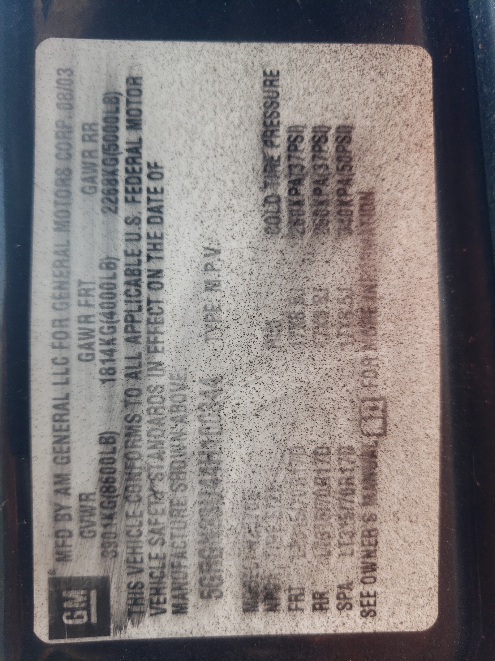 5GRGN23U44H100344 2004 Hummer H2