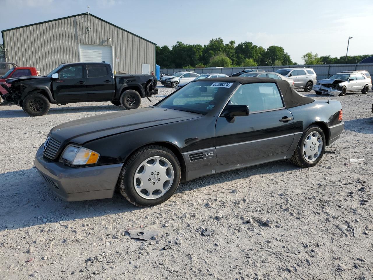 1995 Mercedes-Benz Sl 600 VIN: WDBFA76E9SF113012 Lot: 60289374
