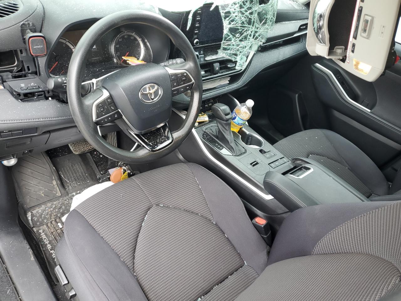 2021 Toyota Highlander L VIN: 5TDCZRAH1MS034799 Lot: 61125454