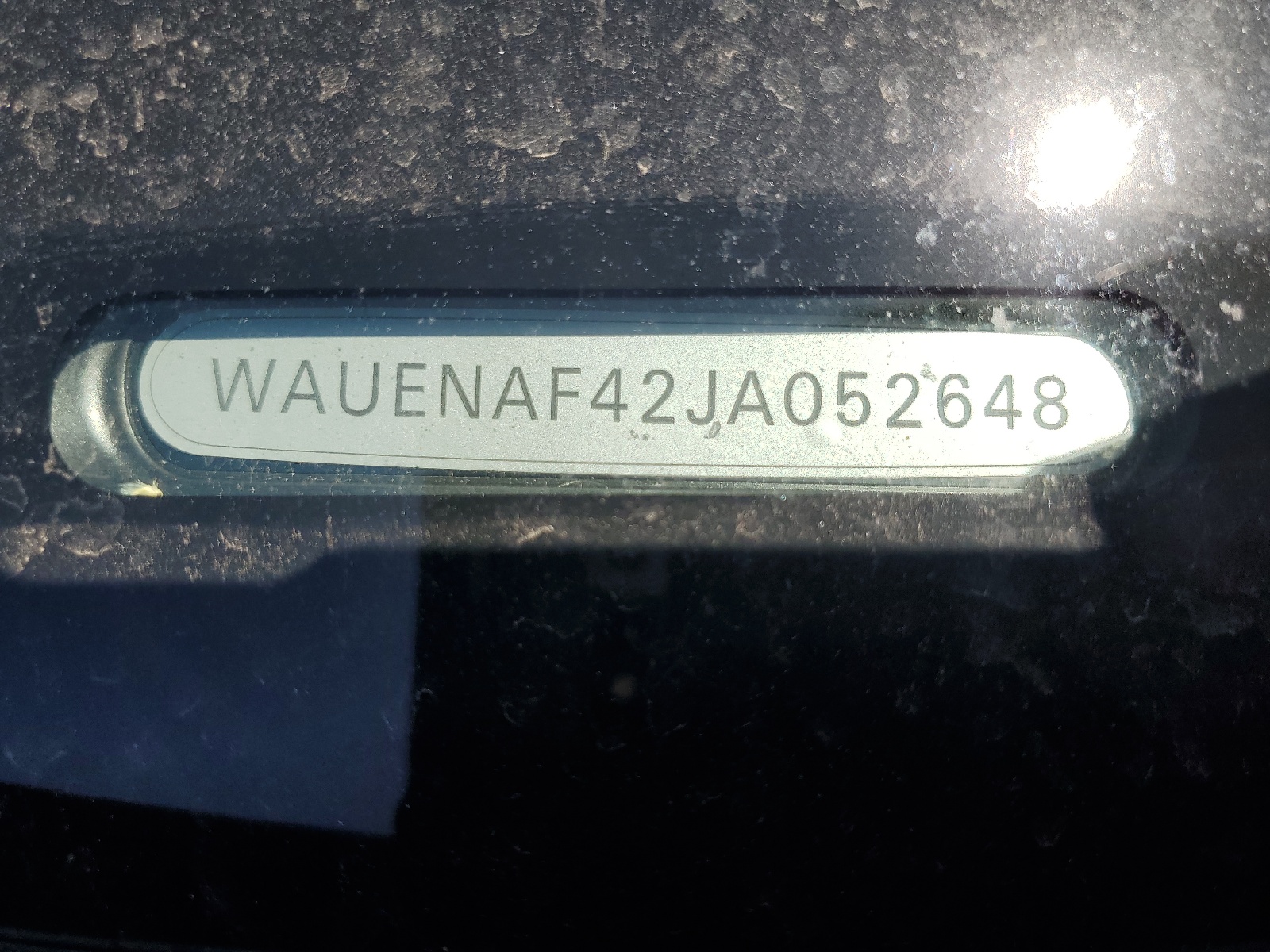 WAUENAF42JA052648 2018 Audi A4 Premium Plus