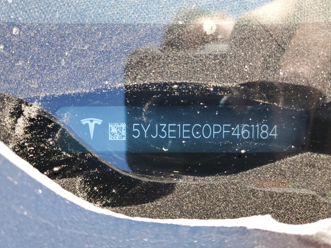 5YJ3E1EC0PF461184 2023 Tesla Model 3