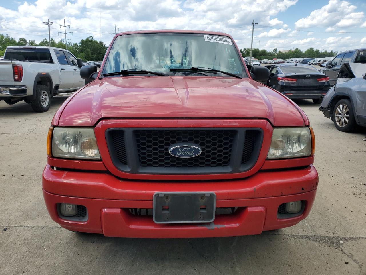 2004 Ford Ranger Super Cab VIN: 1FTYR14U84PB23845 Lot: 58050494