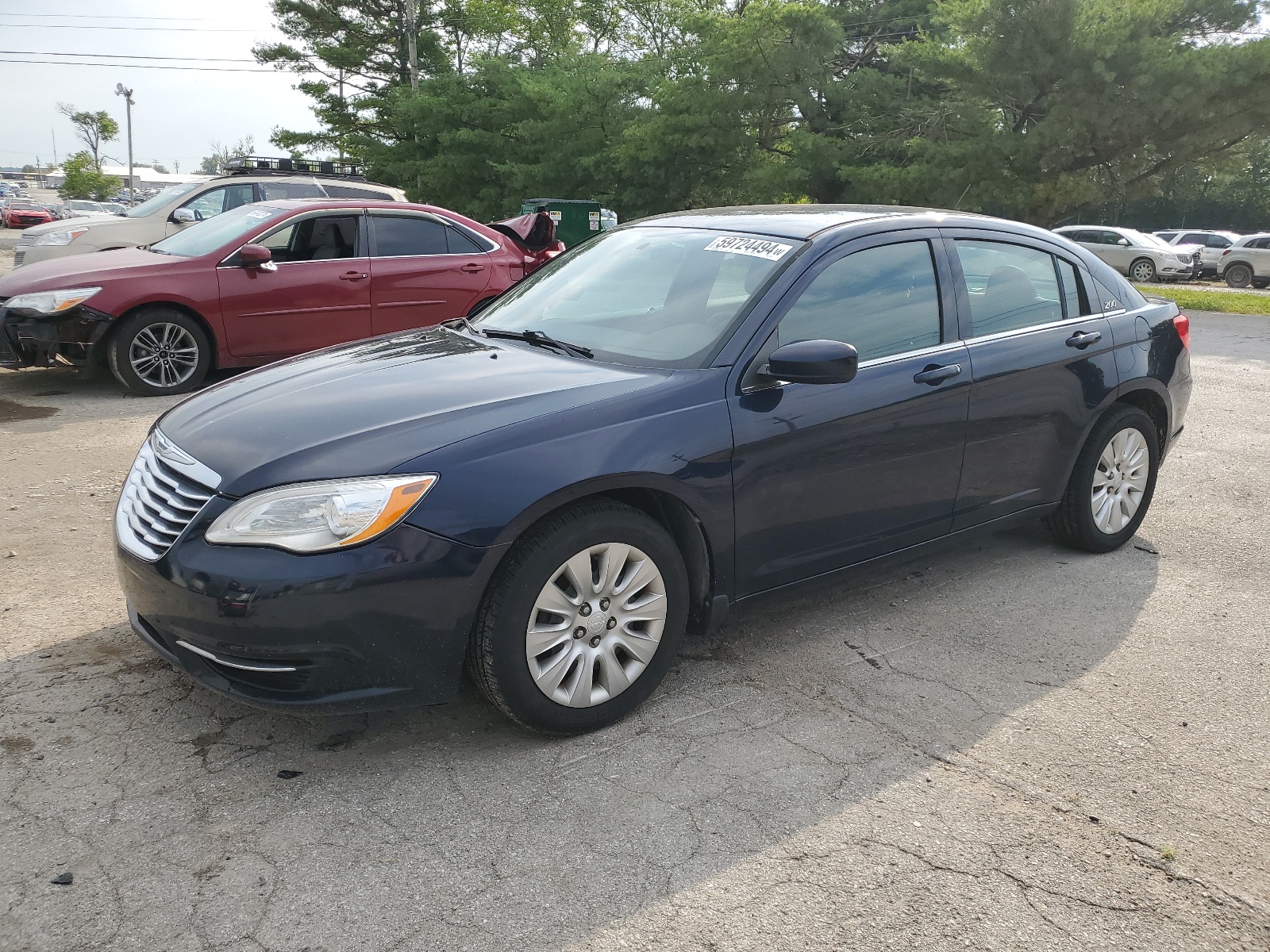 2013 Chrysler 200 Lx vin: 1C3CCBAB3DN642161