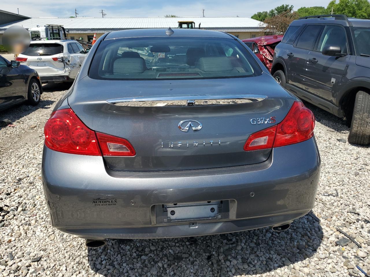 2012 Infiniti G37 VIN: JN1CV6AR7CM670417 Lot: 60308484