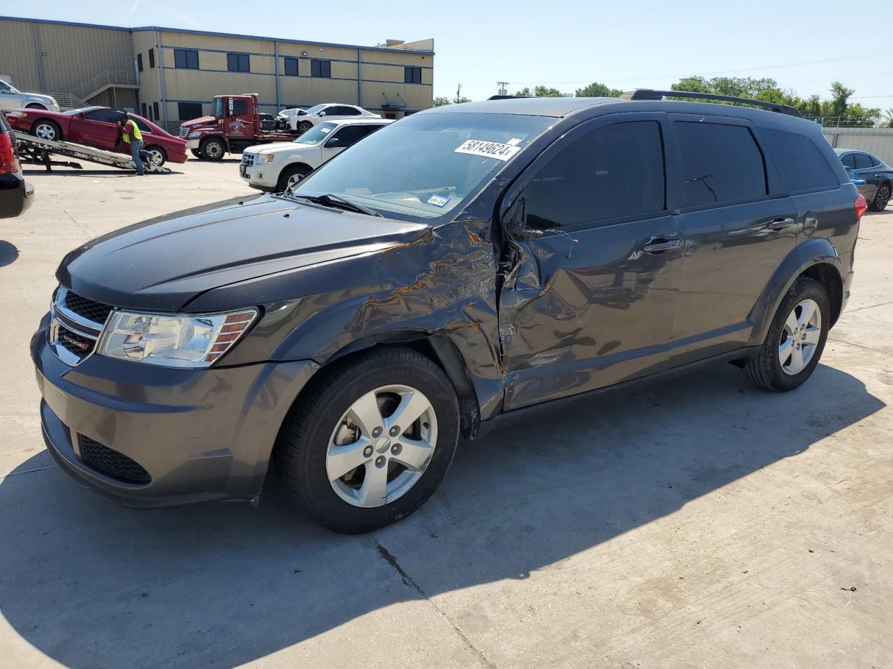 2015 Dodge Journey Se VIN: 3C4PDCABXFT737819 Lot: 58149624