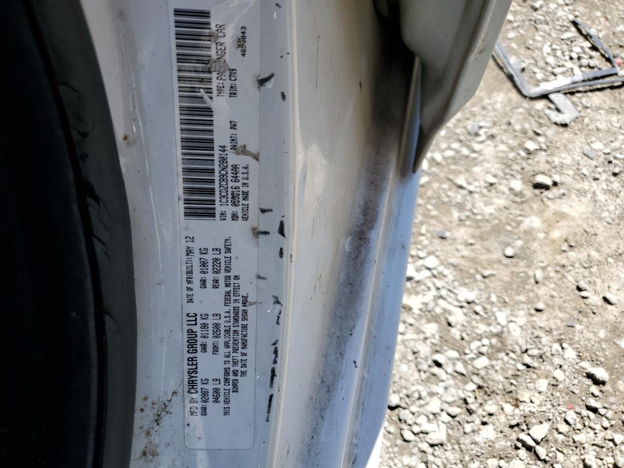 2012 Dodge Avenger Sxt VIN: 1C3CDZCB9CN280144 Lot: 60944994