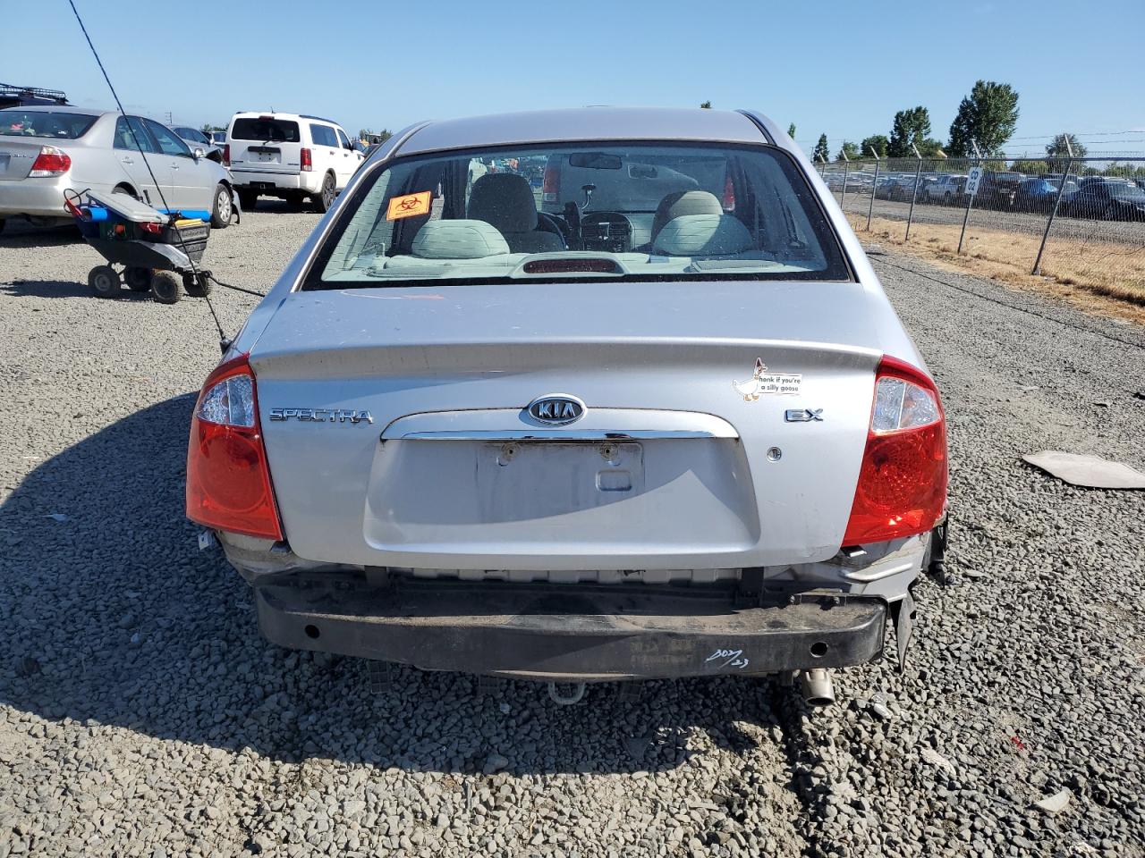 2005 Kia Spectra Lx VIN: KNAFE121355189306 Lot: 57328364