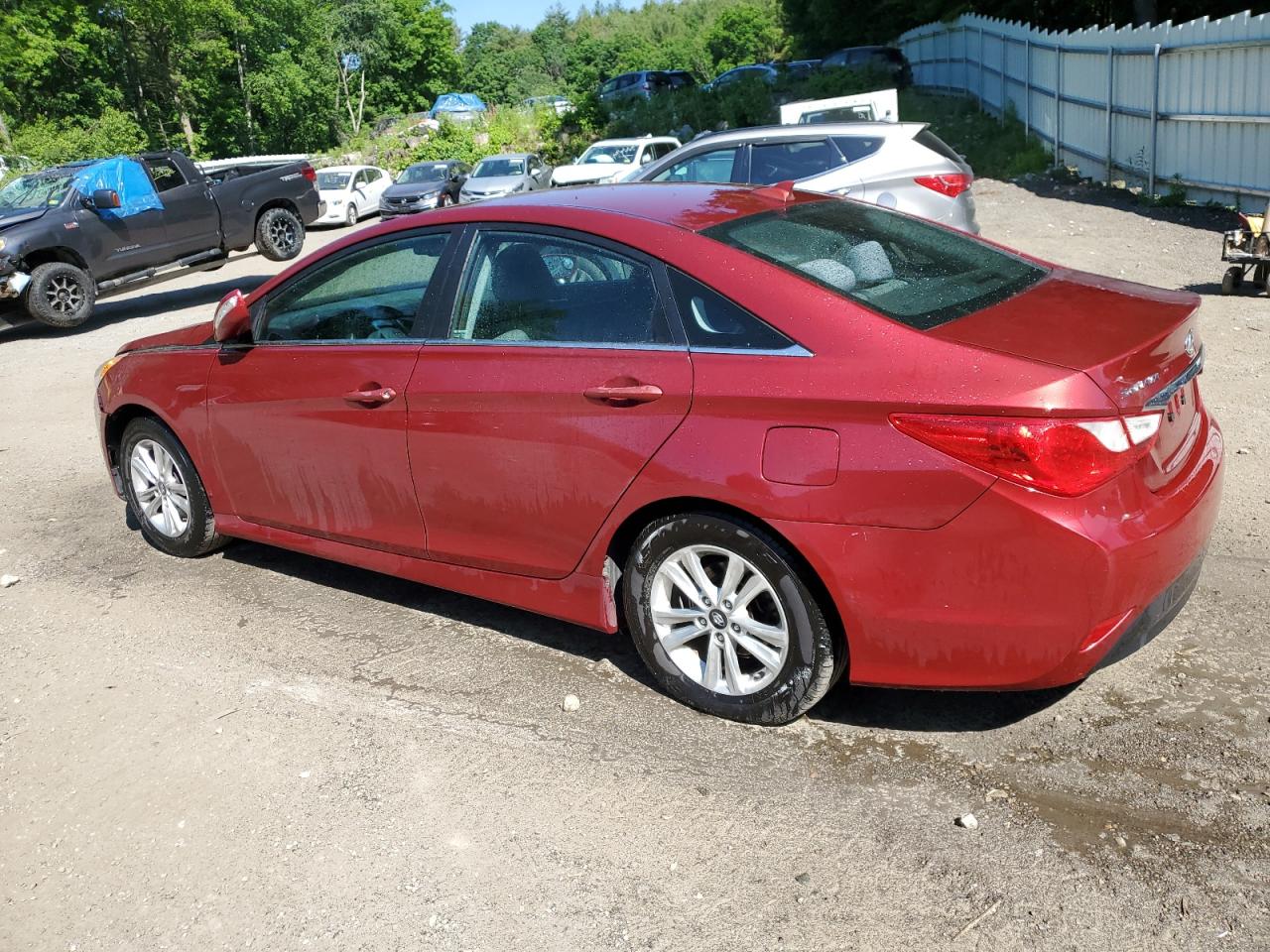 2014 Hyundai Sonata Gls VIN: 5NPEB4AC3EH937659 Lot: 58835854