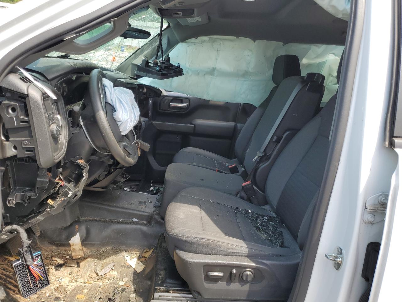 2021 Chevrolet Silverado C1500 VIN: 1GCRWAEK0MZ373031 Lot: 59010764