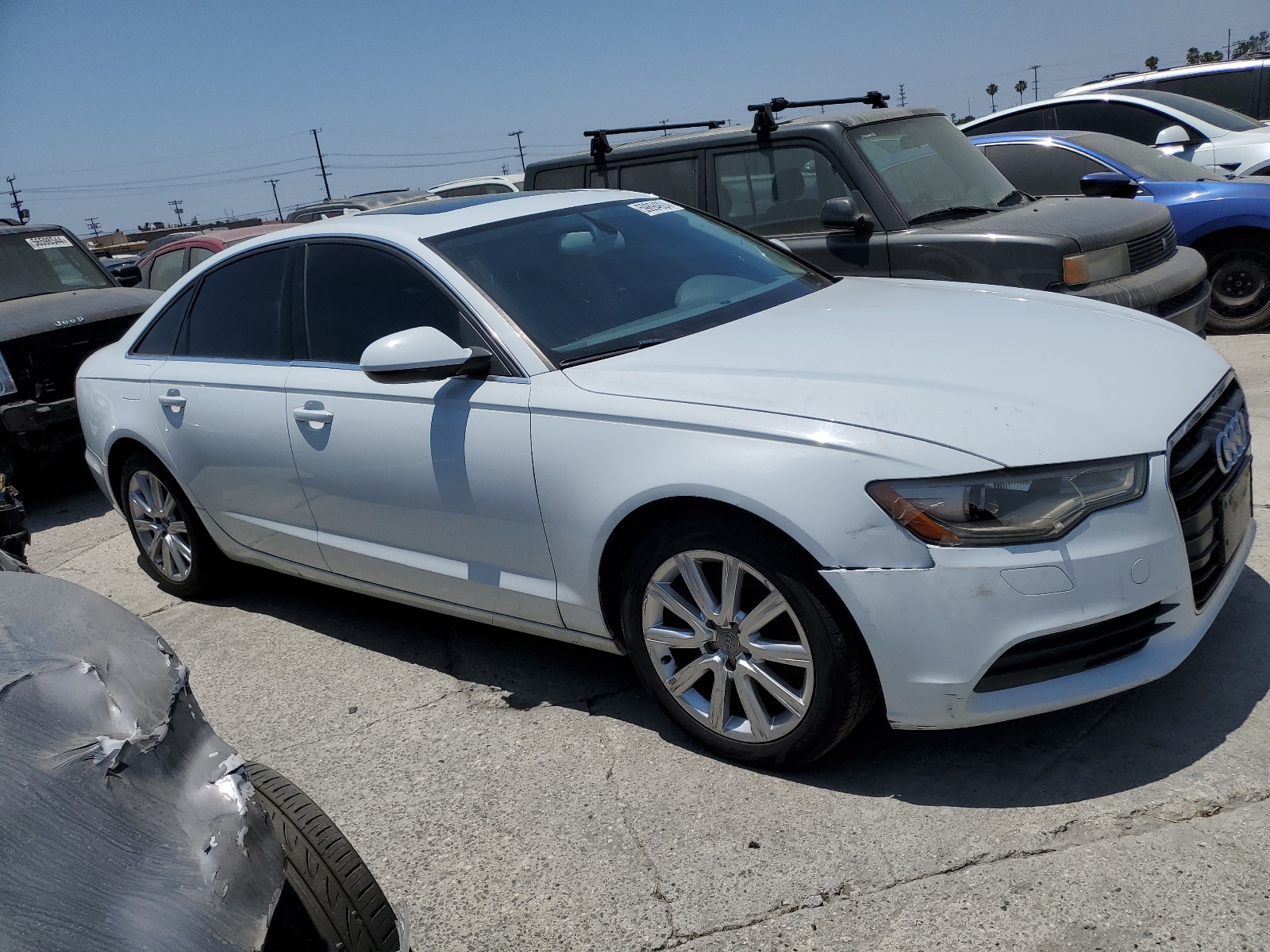 2014 Audi A6 Premium vin: WAUCFAFC5EN054145