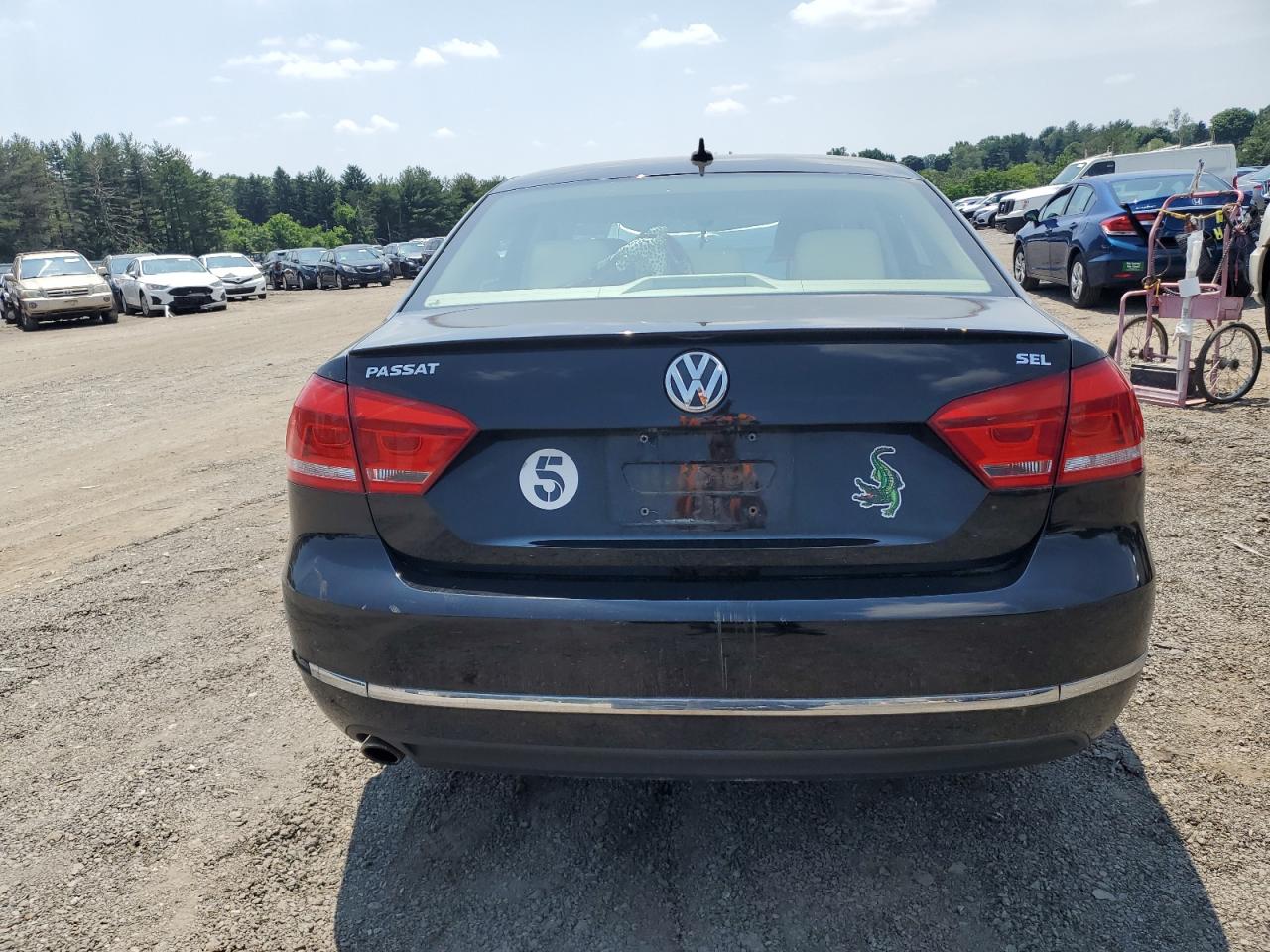 2012 Volkswagen Passat Sel VIN: 1VWCP7A34CC102945 Lot: 59419864