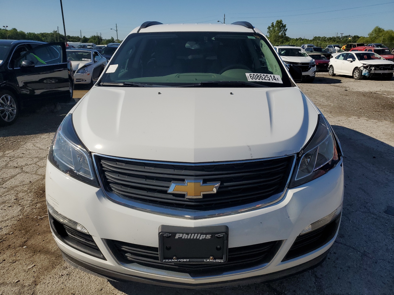 2017 Chevrolet Traverse Ls vin: 1GNKRFED0HJ329811