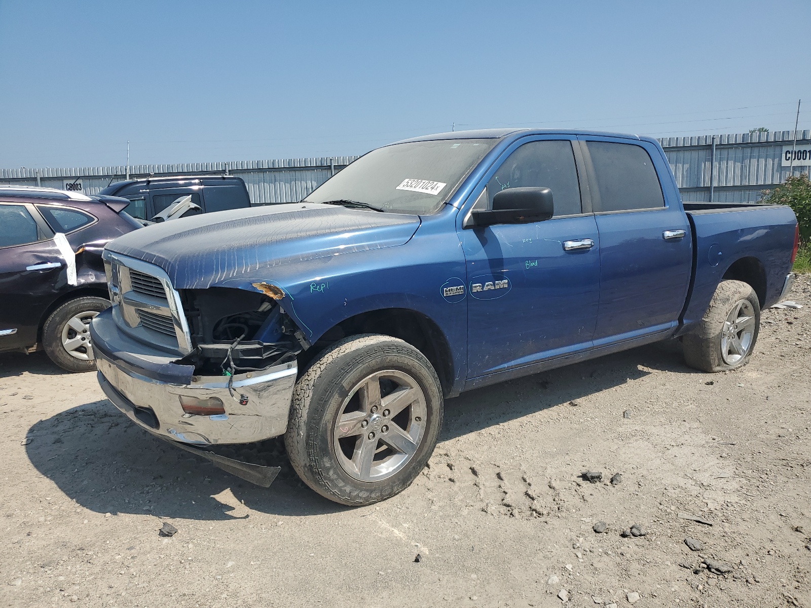 1D7RV1CT5AS123096 2010 Dodge Ram 1500