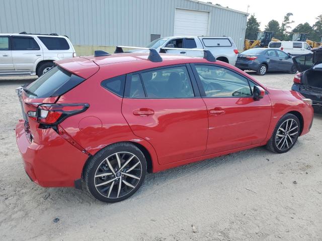  SUBARU IMPREZA 2024 Красный