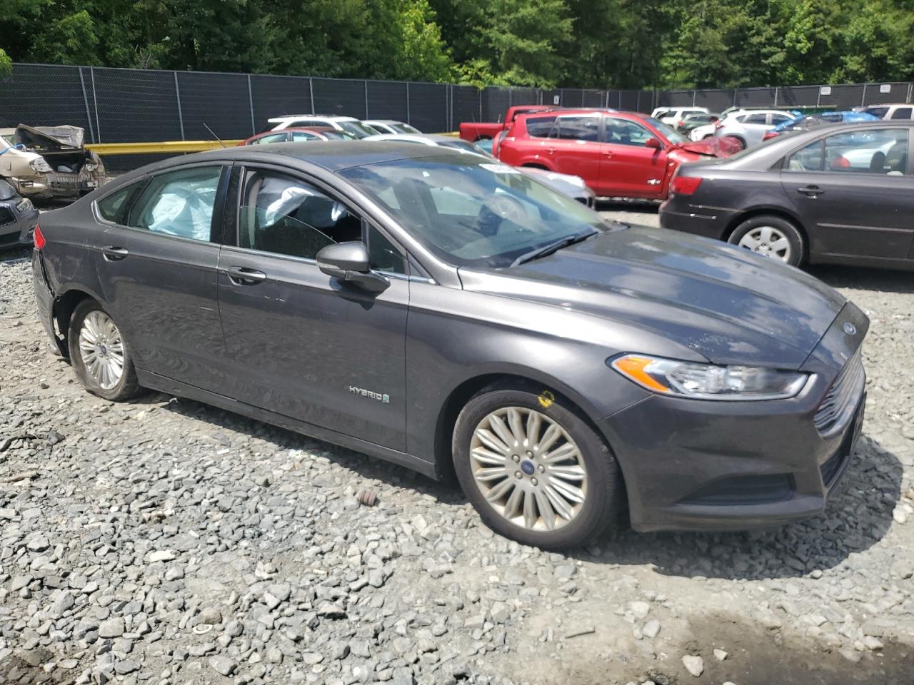 2015 Ford Fusion Se Hybrid VIN: 3FA6P0LU5FR251437 Lot: 58543834