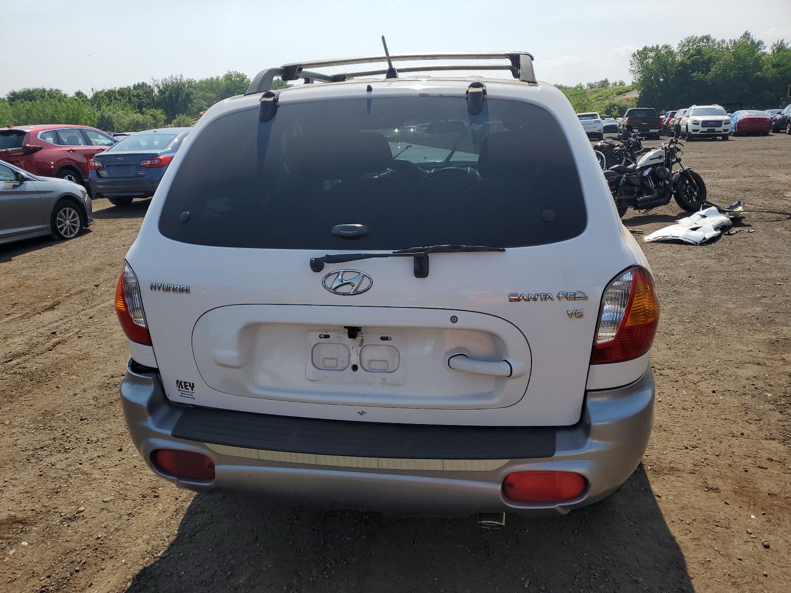 KM8SC73D54U827011 2004 Hyundai Santa Fe Gls