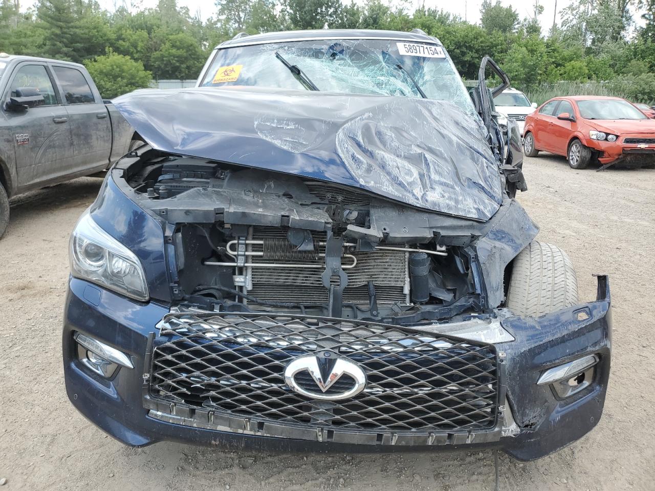 2016 Infiniti Qx80 VIN: JN8AZ2NEXG9121655 Lot: 58977154