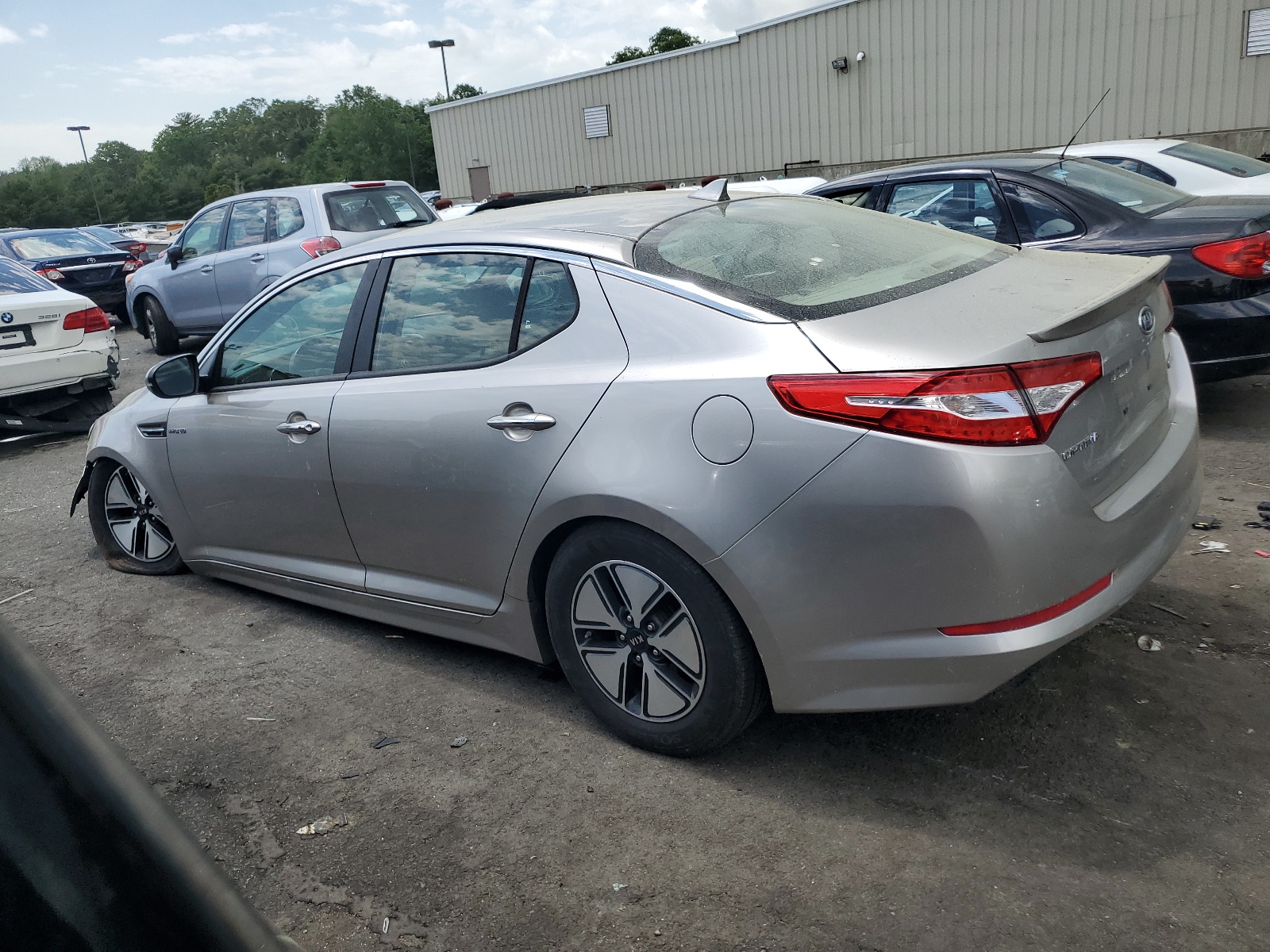 2013 Kia Optima Hybrid vin: KNAGM4AD5D5061488