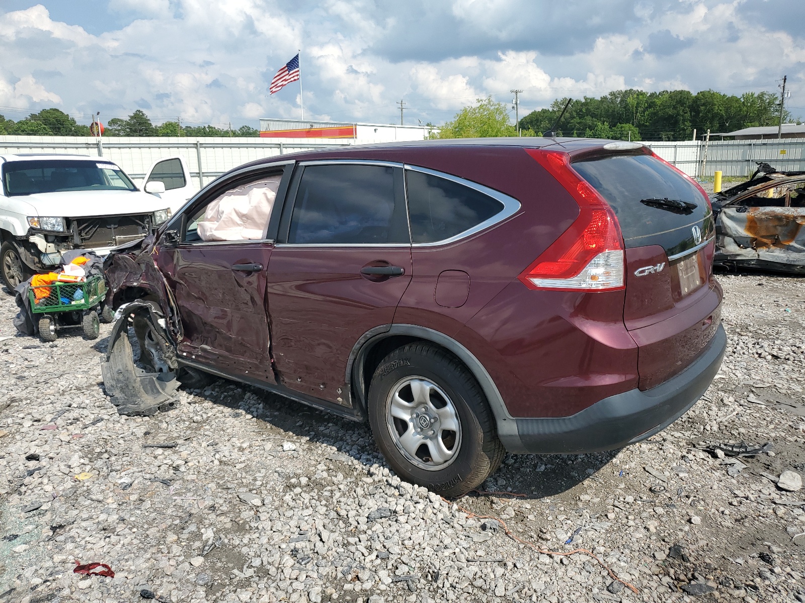 2014 Honda Cr-V Lx vin: 5J6RM3H31EL031317