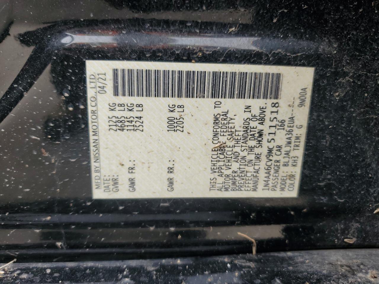 2021 Nissan Maxima - Image 13