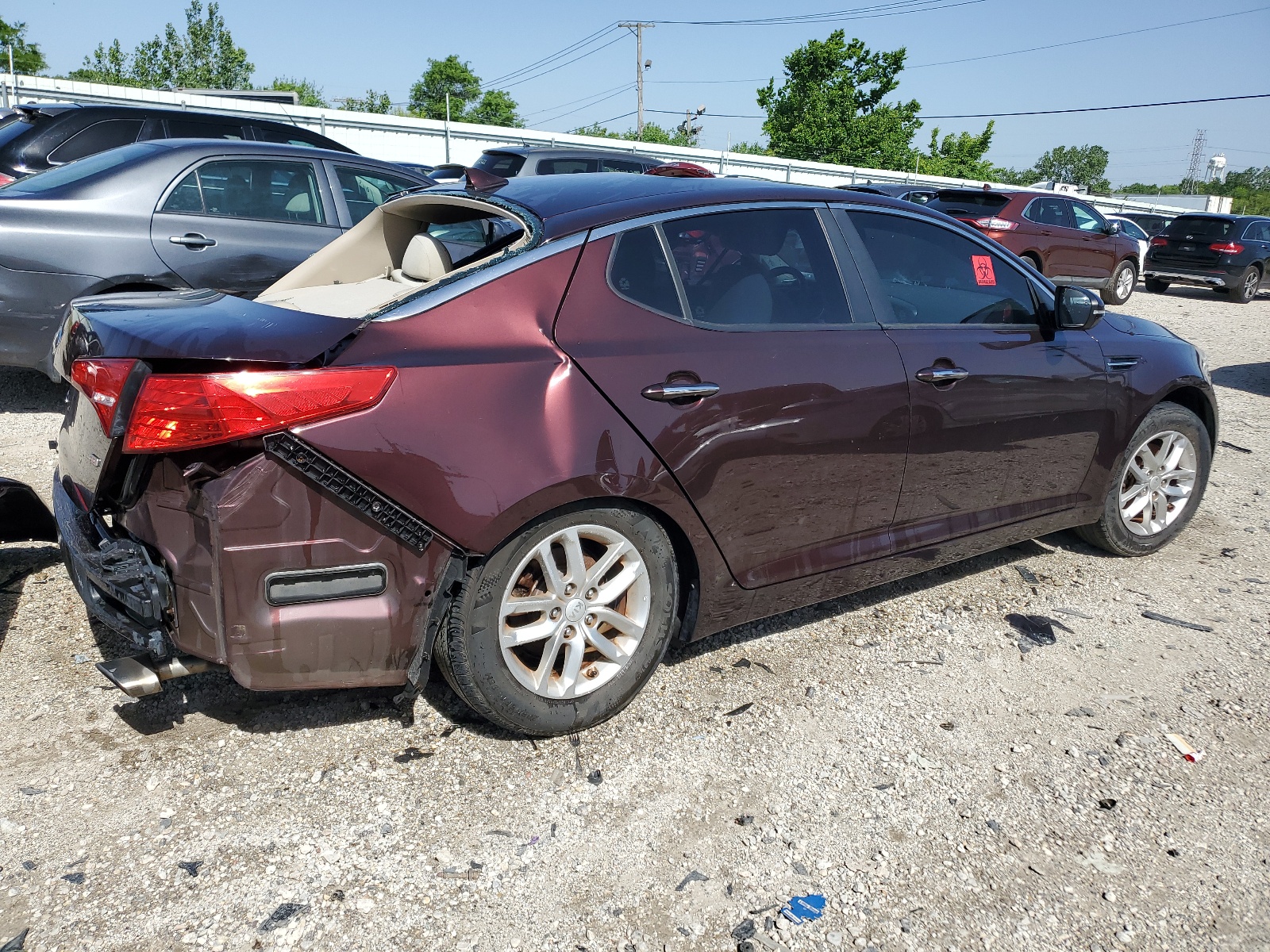 5XXGM4A75DG095228 2013 Kia Optima Lx