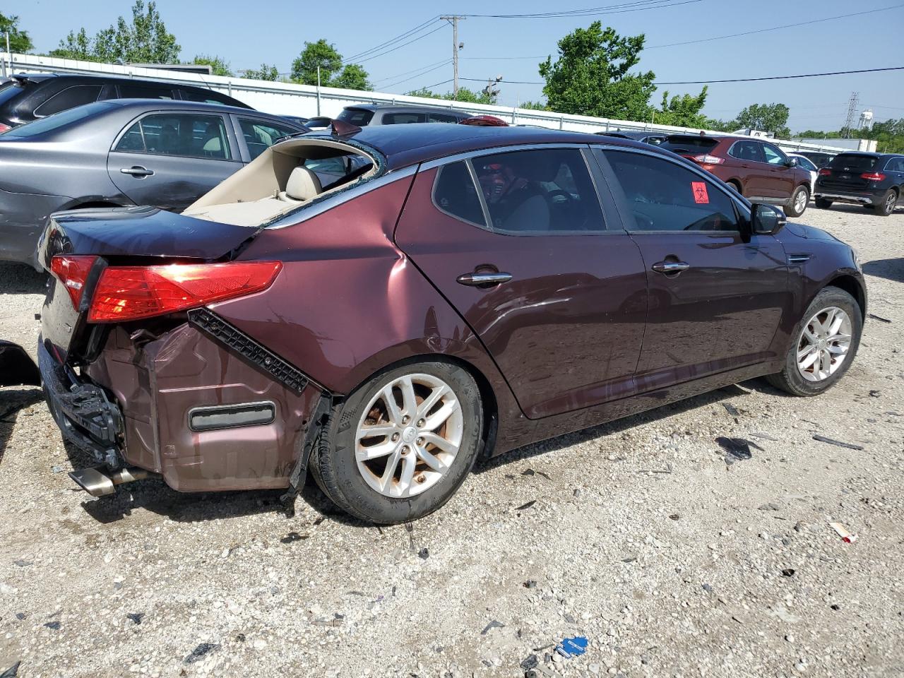 2013 Kia Optima Lx VIN: 5XXGM4A75DG095228 Lot: 57880784