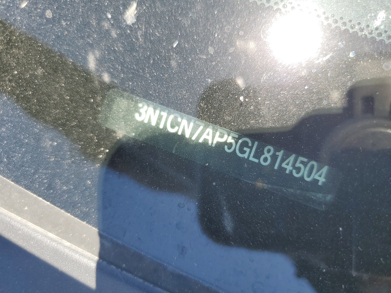 3N1CN7AP5GL814504 2016 Nissan Versa S