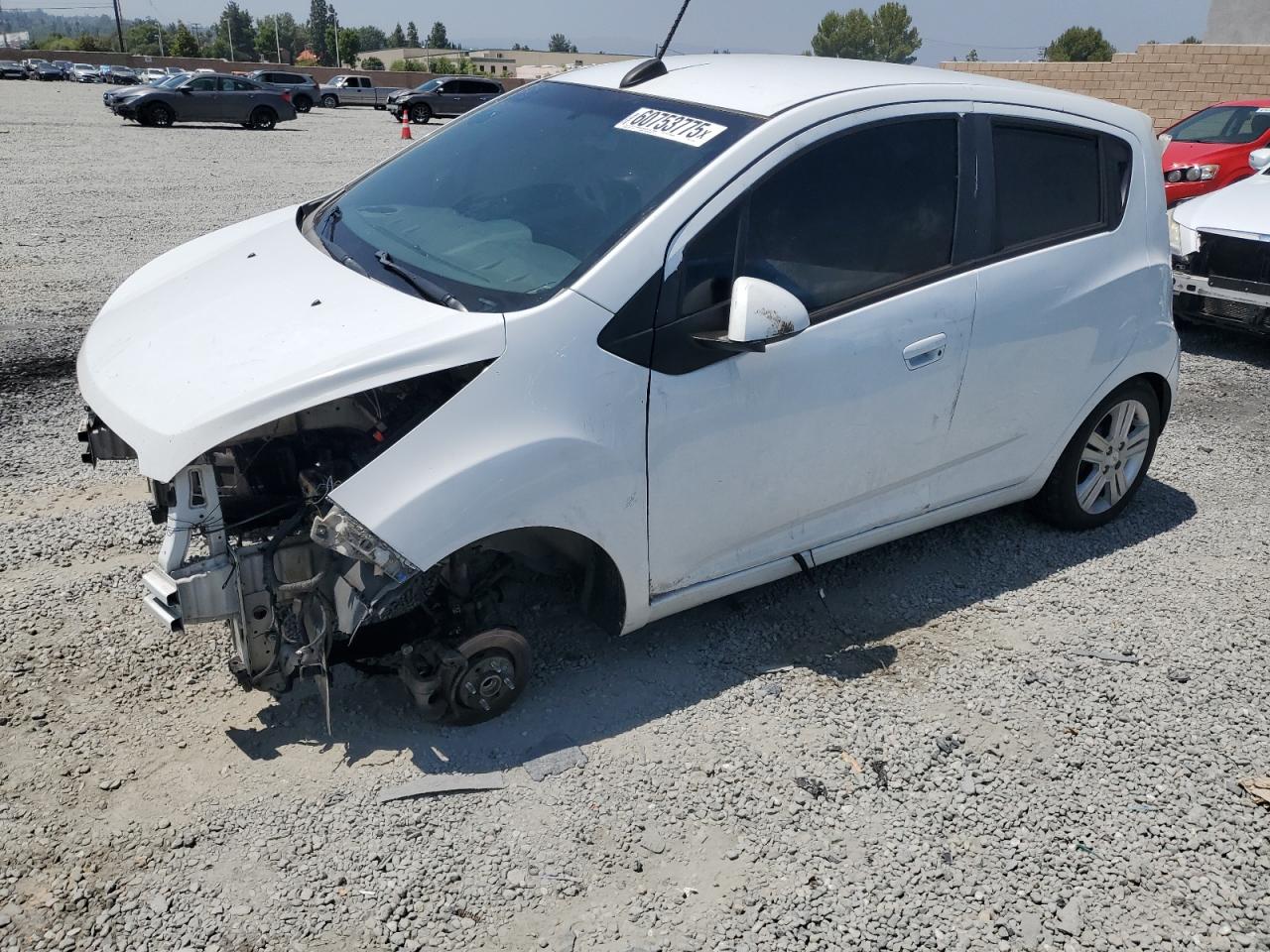 2015 Chevrolet Spark Ls na sprzedaż w Mentone, CA - Vandalism